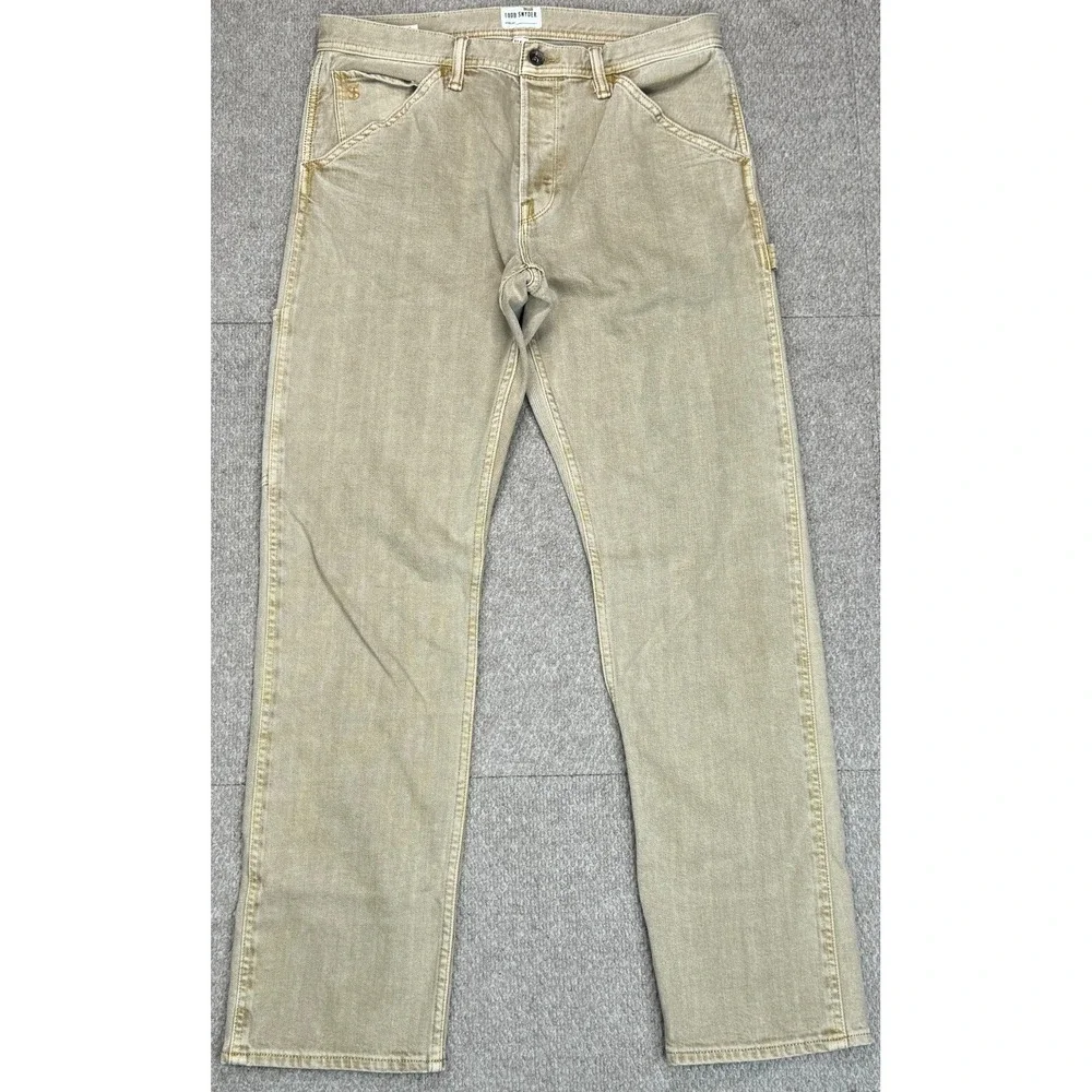 Todd Snyder Straight Fit Stretch Men's Selvedge Denim Jeans Size 31x32